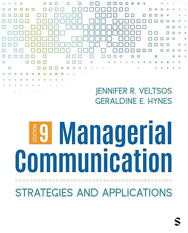 Managerial Communication: Strategies and Applications (9th Edition) - Epub + Converted Pdf